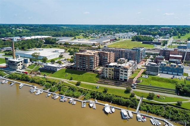 251 Rocketts Way Unit 210, Henrico, VA 23231 - aerial view of a large body of water and a marina