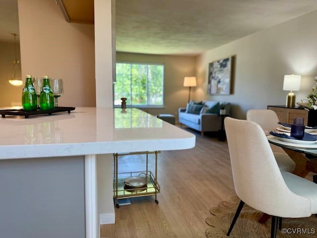 7534 Hollyleaf Ct, Chesterfield, VA 23234 - dining area with wood finished floors