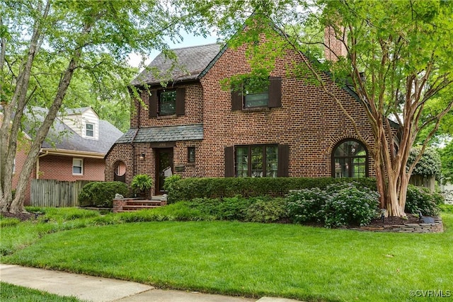 4318 Stuart Ave, Richmond, VA 23221 - english style home with brick siding and a shingled roof