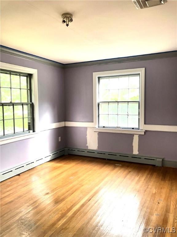 726 S Broad St, Kenbridge, VA 23944 - empty room with light wood-type flooring