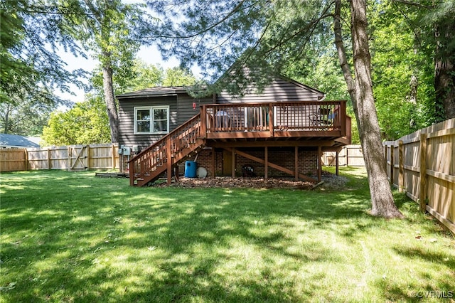 4710 Mason Rest Ct, Chesterfield, VA 23234 - back of property with a deck and stairs