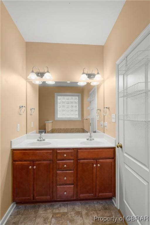 3907 Currier Ct, Chester, VA 23831 - bathroom featuring double vanity