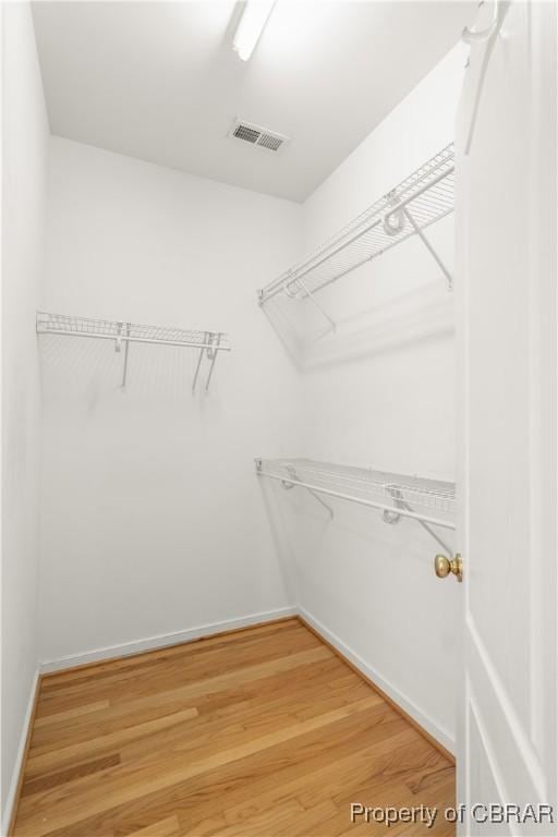 3907 Currier Ct, Chester, VA 23831 - walk in closet featuring light wood-style flooring