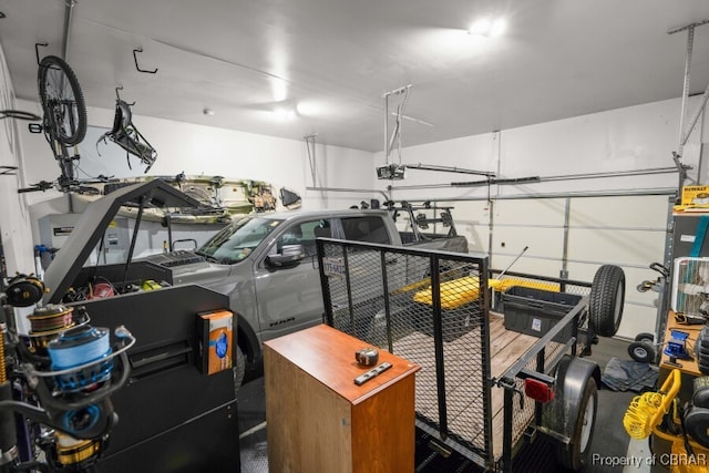 3907 Currier Ct, Chester, VA 23831 - garage featuring a garage door opener