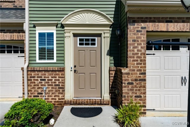 8910 Ringview Dr, Mechanicsville, VA 23116 - doorway to property with brick siding