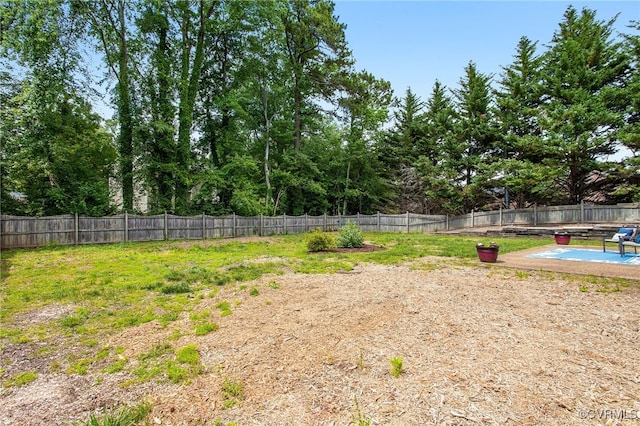 1724 Villageway Dr, Henrico, VA 23229 - fenced backyard featuring a patio area