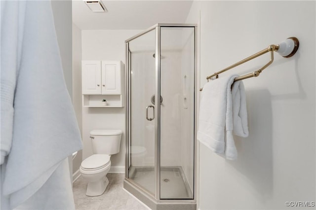 7611 Comanche Dr, Richmond, VA 23225 - full bath with toilet and a stall shower