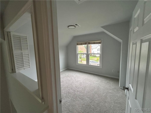 7821 Breaker Point Ct, Chesterfield, VA 23832 - bonus room with carpet, lofted ceiling, and baseboards