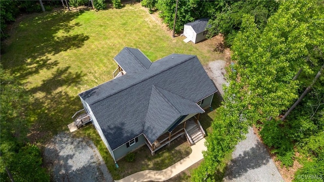 6180 Emmaus Church Rd, Providence Forge, VA 23140 - view from above of property