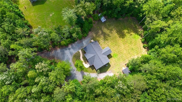 6180 Emmaus Church Rd, Providence Forge, VA 23140 - view from above of property