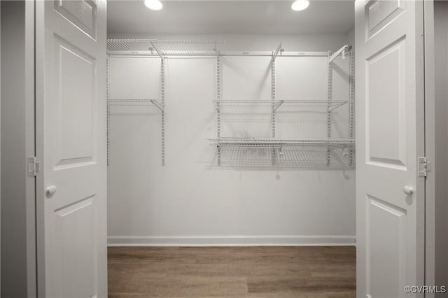 9901 Husting Ct, Chesterfield, VA 23832 - walk in closet with wood finished floors