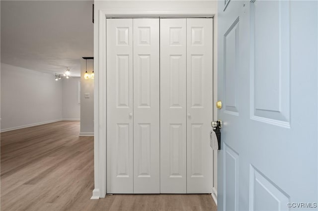 9901 Husting Ct, Chesterfield, VA 23832 - interior space with light wood-type flooring and baseboards