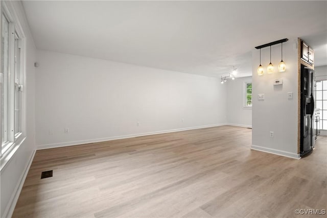 9901 Husting Ct, Chesterfield, VA 23832 - spare room with light wood-style floors and baseboards