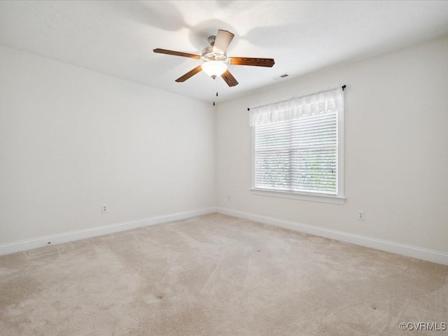 442 Dunlin Ct, Midlothian, VA 23114 - unfurnished room with ceiling fan, carpet, and baseboards