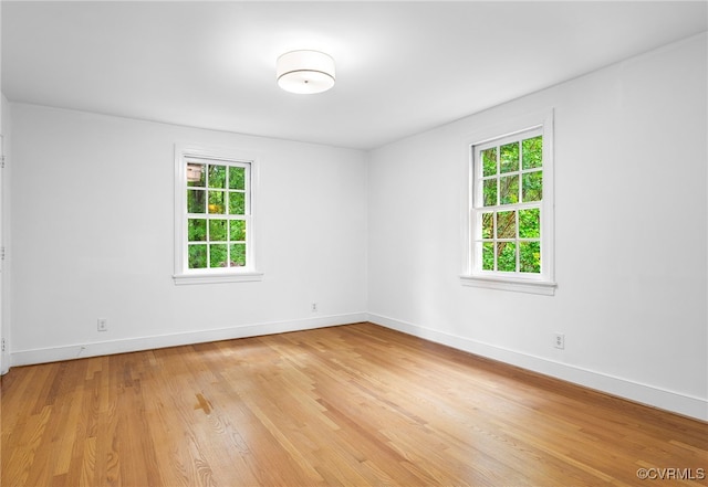 13531 W Salisbury Rd, Midlothian, VA 23113 - spare room with healthy amount of natural light, light wood-type flooring, and baseboards