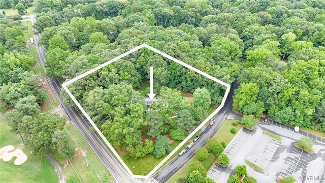 13531 W Salisbury Rd, Midlothian, VA 23113 - aerial view of property's location featuring property boundaries highlighted
