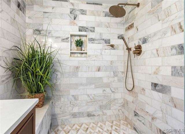 13531 W Salisbury Rd, Midlothian, VA 23113 - full bath with a tile shower and vanity