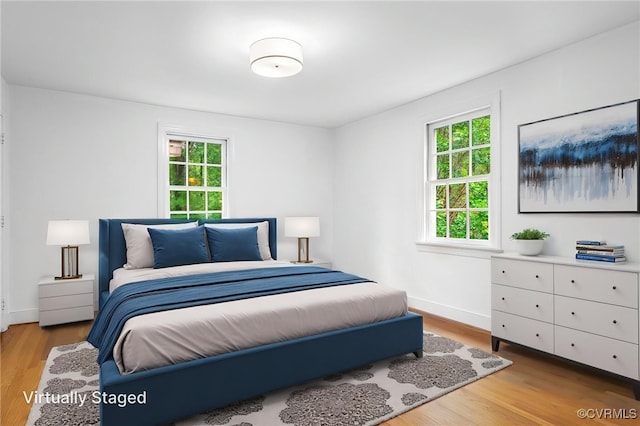 13531 W Salisbury Rd, Midlothian, VA 23113 - bedroom with wood finished floors and baseboards
