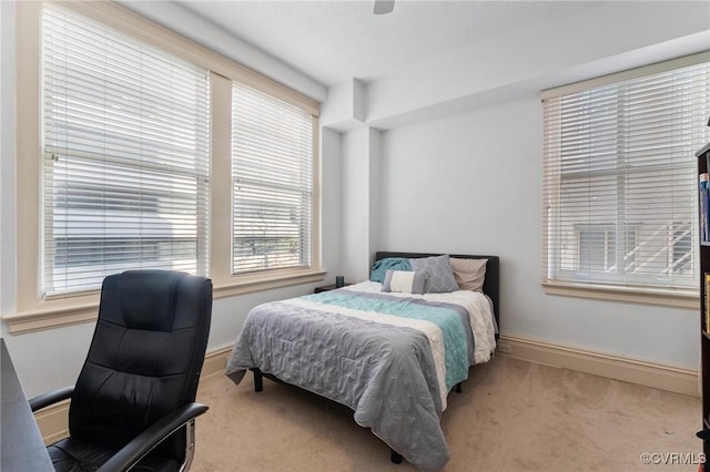 6 N 6th St Unit U2B, Richmond, VA 23219 - bedroom featuring carpet floors, baseboards, and ceiling fan