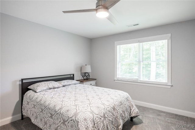 14104 Waters Edge Cir, Midlothian, VA 23112 - carpeted bedroom featuring baseboards and ceiling fan