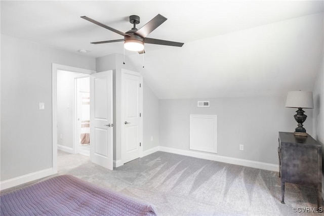 14104 Waters Edge Cir, Midlothian, VA 23112 - bonus room featuring lofted ceiling, ceiling fan, carpet floors, and baseboards