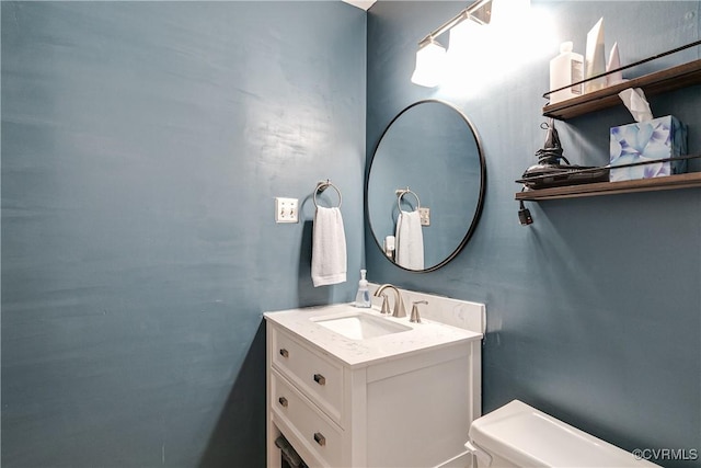 12125 Shore View Dr, Henrico, VA 23233 - bathroom featuring vanity and toilet