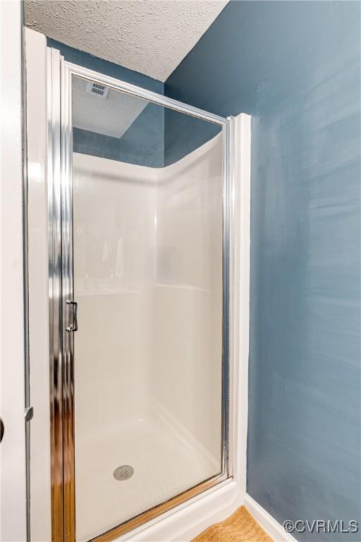 12125 Shore View Dr, Henrico, VA 23233 - bathroom featuring a shower stall