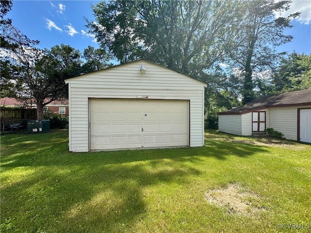 1709 Glenview Rd, Richmond, VA 23222 - view of detached garage
