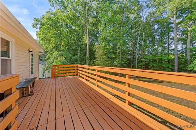 12203 King Cotton Ct, Midlothian, VA 23112 - view of wooden deck