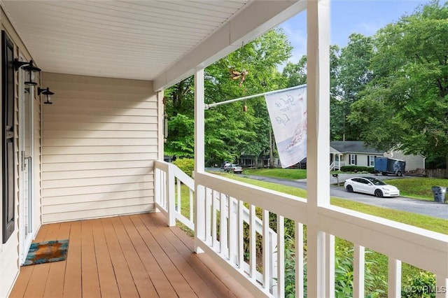 12203 King Cotton Ct, Midlothian, VA 23112 - view of wooden porch