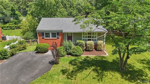 2207 Marroit Rd, Henrico, VA 23229 - view of front of property with brick siding and roof with shingles
