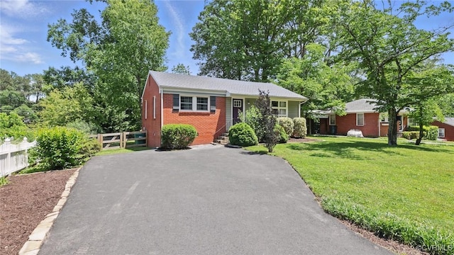 2207 Marroit Rd, Henrico, VA 23229 - view of front of property with driveway and brick siding