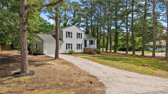 1121 Collingwood Dr, North Prince George, VA 23860 - tri-level home featuring a garage and driveway