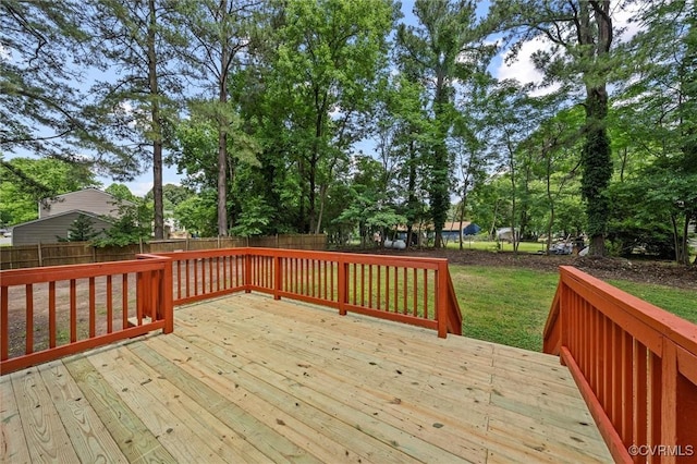 1121 Collingwood Dr, North Prince George, VA 23860 - view of deck