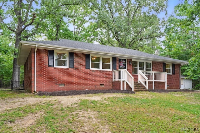6286 Mcclellan Rd, Mechanicsville, VA 23111 - ranch-style home with crawl space and brick siding