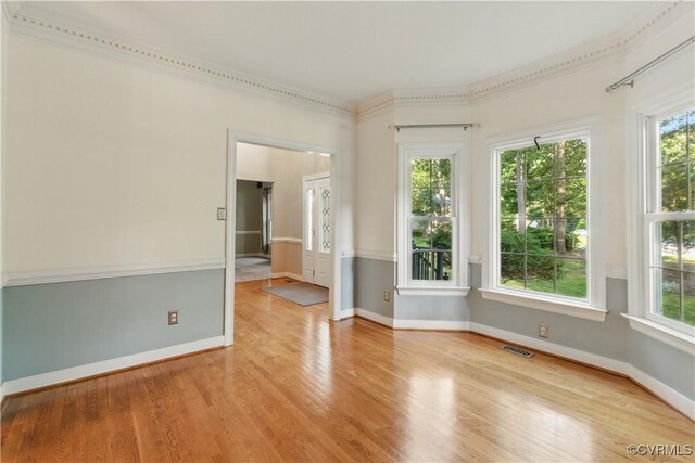 11424 Shellharbor Ct, Chesterfield, VA 23838 - empty room with wood finished floors and baseboards