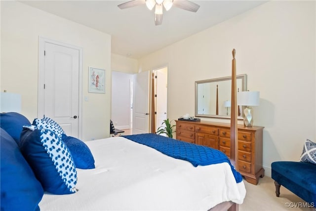 13519 Pungo Ct, Chesterfield, VA 23838 - bedroom featuring light colored carpet and a ceiling fan