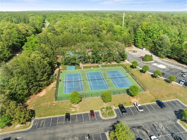 13519 Pungo Ct, Chesterfield, VA 23838 - bird's eye view of a forest