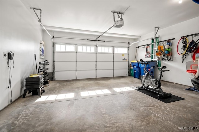 7025 Leire Dr, Chester, VA 23832 - garage featuring a garage door opener
