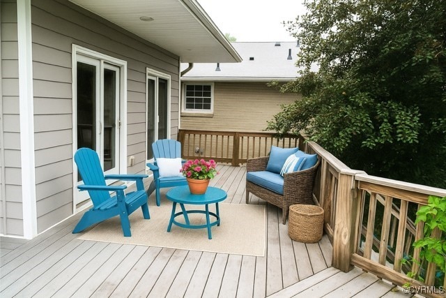 11001 Old Church Rd, New Kent, VA 23124 - view of wooden terrace