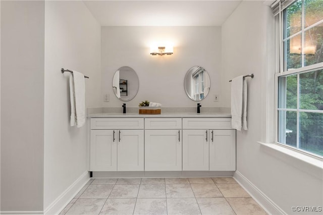 13908 Sunrise Bluff Rd, Midlothian, VA 23112 - full bathroom featuring double vanity and healthy amount of natural light