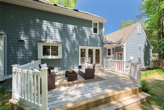 2805 Meeting Gate Ct, Chesterfield, VA 23112 - wooden terrace with an outdoor hangout area
