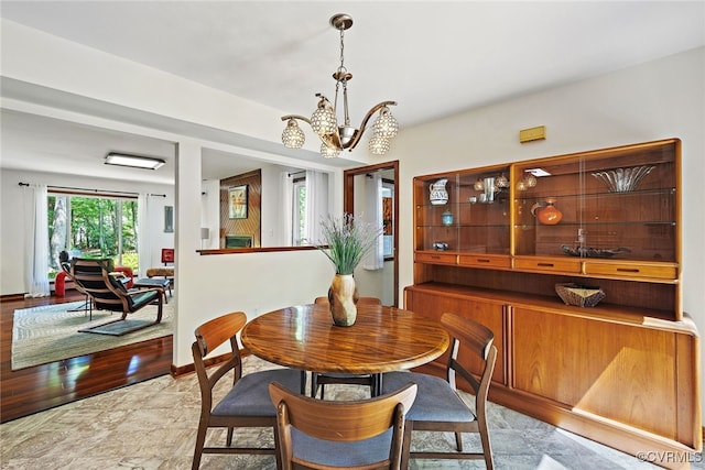 2805 Meeting Gate Ct, Chesterfield, VA 23112 - dining room featuring a chandelier