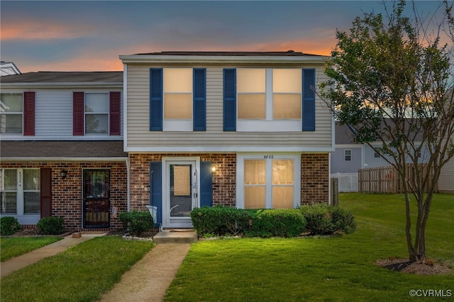 4822 Ballyshannon Ct, Henrico, VA 23228 - view of front facade featuring brick siding
