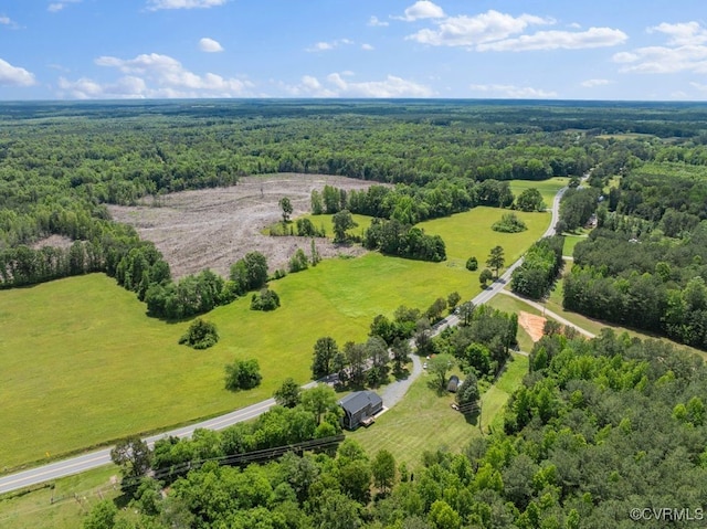16619 Jefferson Hwy, Bumpass, VA 23024 - overview of rural landscape with a forest