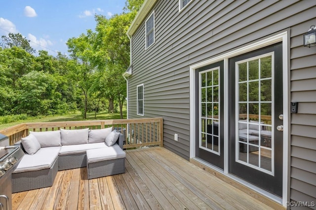 16619 Jefferson Hwy, Bumpass, VA 23024 - deck featuring outdoor lounge area