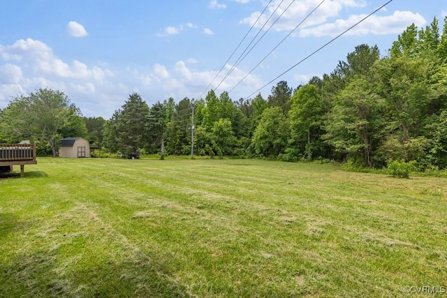 16619 Jefferson Hwy, Bumpass, VA 23024 - view of green lawn featuring a view of trees