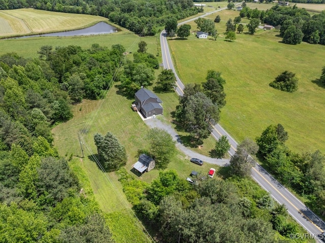 16619 Jefferson Hwy, Bumpass, VA 23024 - aerial view of sparsely populated area with a nearby body of water
