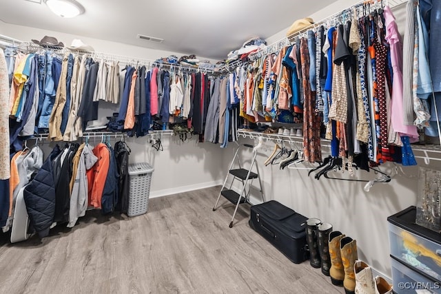 16619 Jefferson Hwy, Bumpass, VA 23024 - walk in closet with wood finished floors