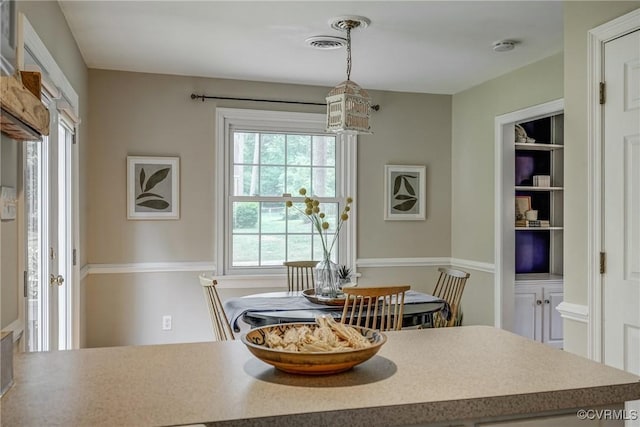 7400 Westfield Rd, Henrico, VA 23226 - dining room with a chandelier